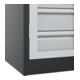 C+P Armoire lourde Acurado Pro 1950 x 1200 x 500 mm 7021/7035