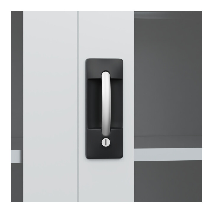 C+P Armoire lourde Acurado Pro 1950 x 1200 x 500 mm 7021/7035