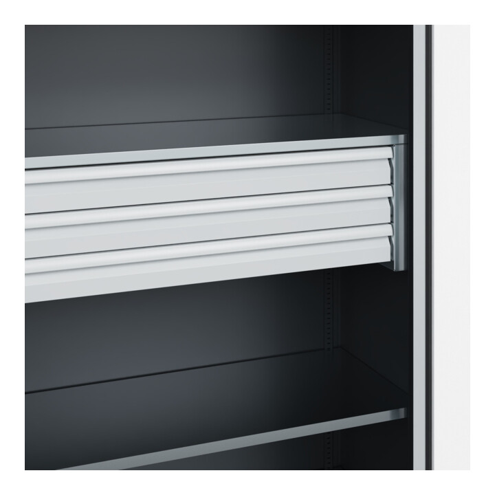 C+P Armoire lourde Acurado Pro 1950 x 1200 x 500 mm 7021/7035