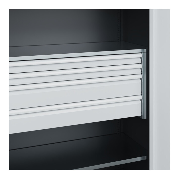 C+P Armoire lourde Acurado Pro 1950 x 1200 x 500 mm 7021/7035