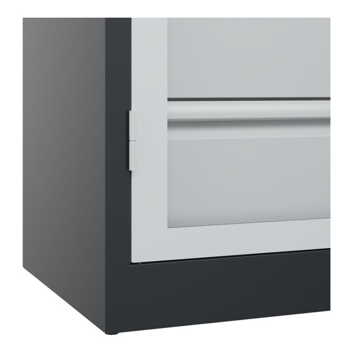 C+P Armoire lourde Acurado Pro 1950 x 1200 x 500 mm 7021/7035