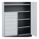C+P Armoire lourde Acurado Pro 1950 x 1200 x 500 mm 7021/7035