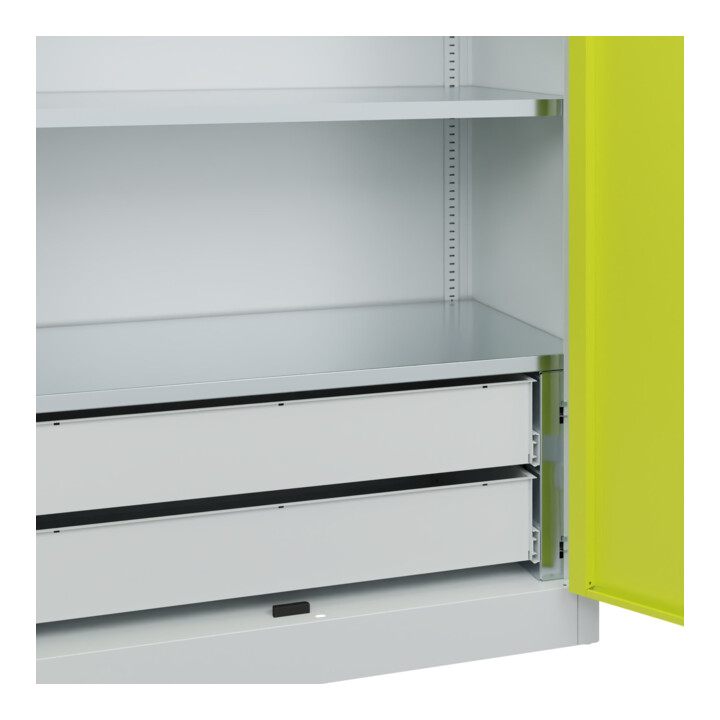 C+P Armoire lourde Acurado Pro 1950 x 1200 x 500 mm 7035/0024