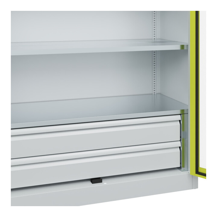 C+P Armoire lourde Acurado Pro 1950 × 1200 × 500 mm 7035/0024