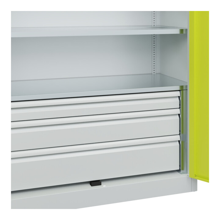 C+P Armoire lourde Acurado Pro 1950 x 1200 x 500 mm 7035/0024