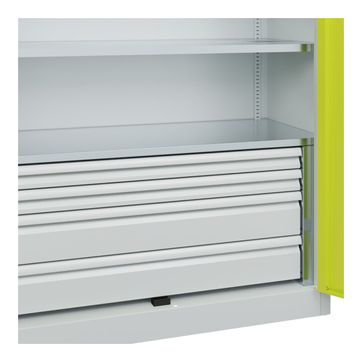 C+P Armoire lourde Acurado Pro 1950 × 1200 × 500 mm 7035/0024