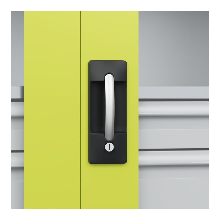C+P Armoire lourde Acurado Pro 1950 x 1200 x 500 mm 7035/0024