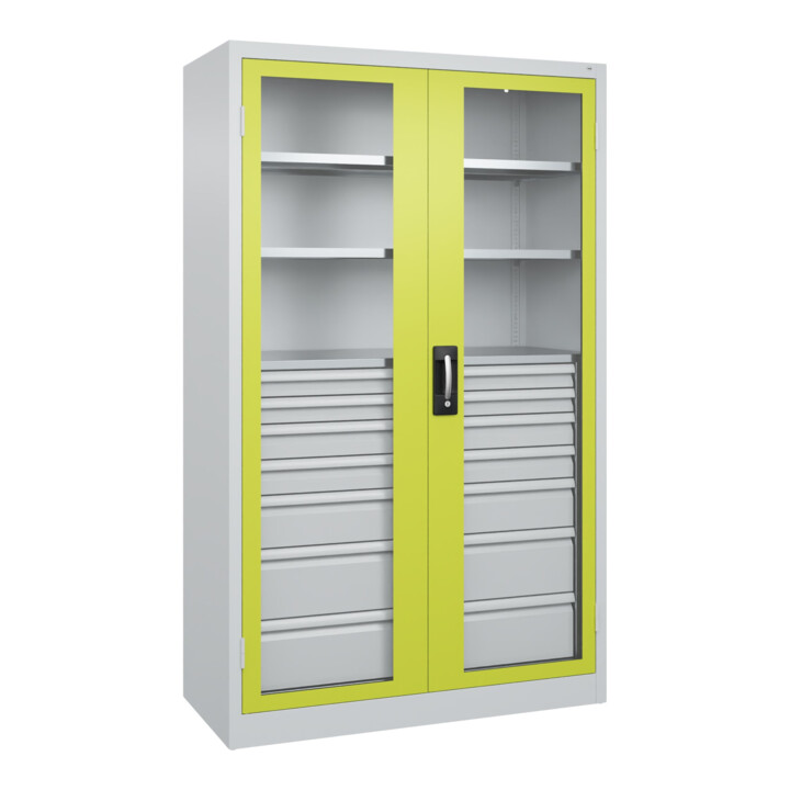 C+P Armoire lourde Acurado Pro 1950 × 1200 × 500 mm 7035/0024