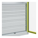C+P Armoire lourde Acurado Pro 1950 × 1200 × 500 mm 7035/0024