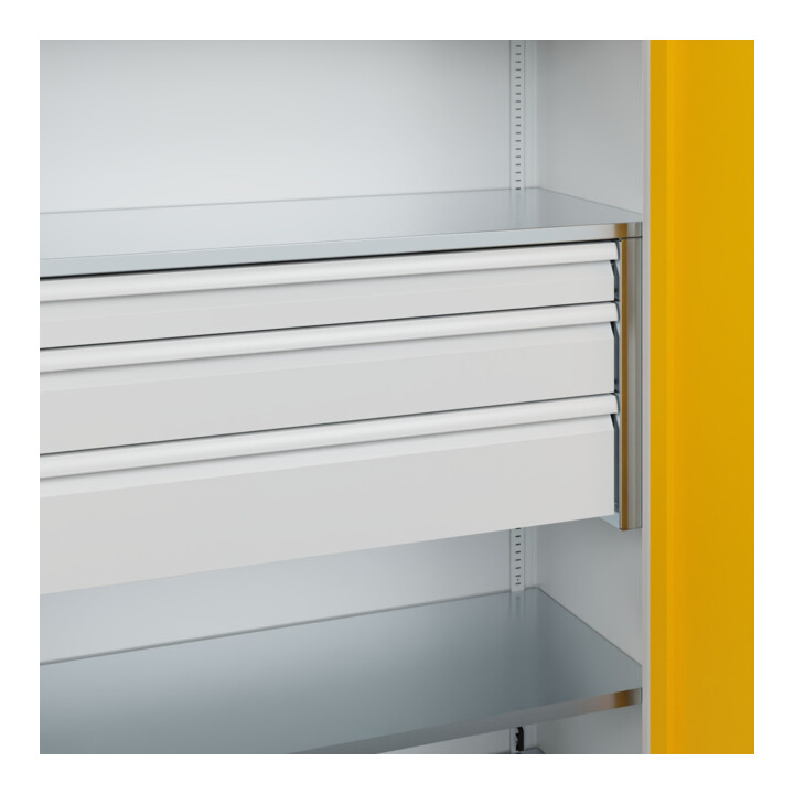 C+P Armoire lourde Acurado Pro 1950 x 1200 x 500 mm 7035/1004