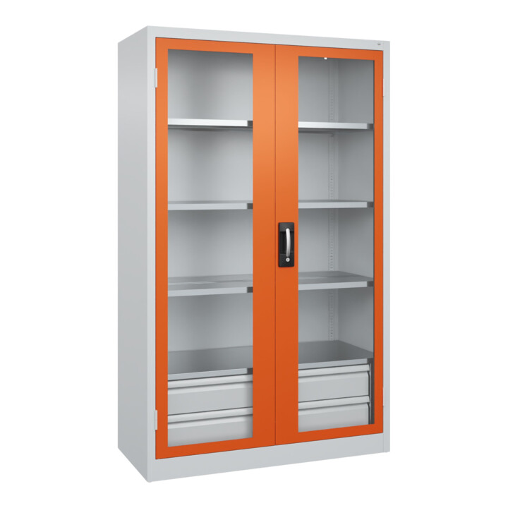 C+P Armoire lourde Acurado Pro 1950 x 1200 x 500 mm 7035/2004