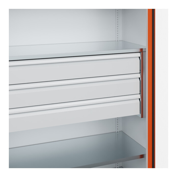 C+P Armoire lourde Acurado Pro 1950 x 1200 x 500 mm 7035/2004