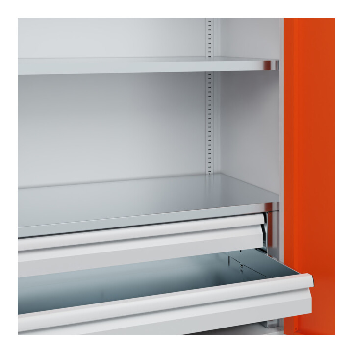C+P Armoire lourde Acurado Pro 1950 x 1200 x 500 mm 7035/2004