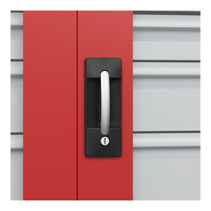 C+P Armoire lourde Acurado Pro 1950 x 1200 x 500 mm 7035/3000