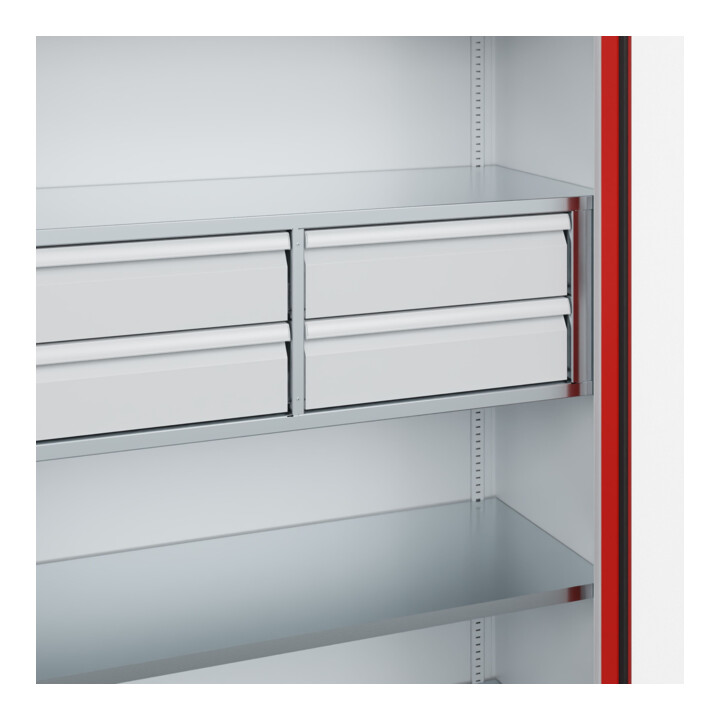 C+P Armoire lourde Acurado Pro 1950 x 1200 x 500 mm 7035/3020