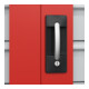C+P Armoire lourde Acurado Pro 1950 x 1200 x 500 mm 7035/3020