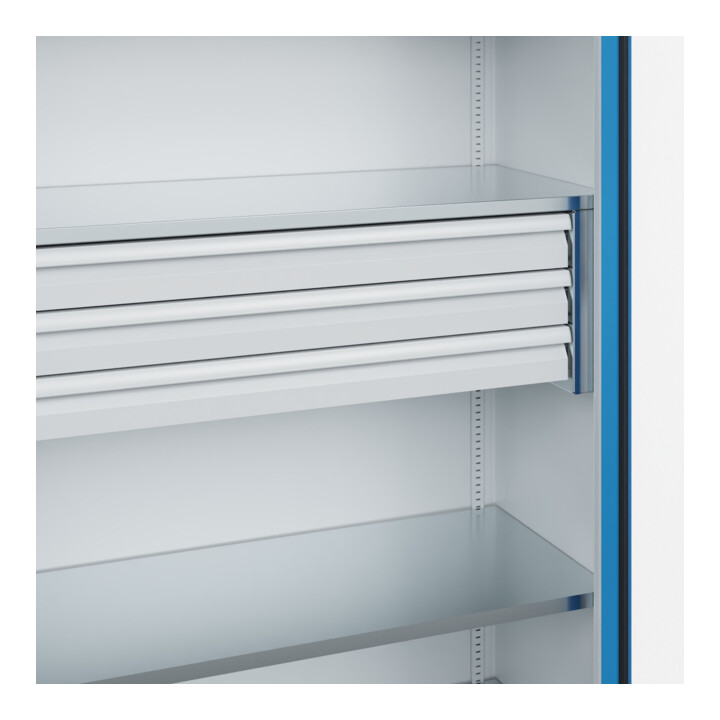 C+P Armoire lourde Acurado Pro 1950 x 1200 x 500 mm 7035/5012