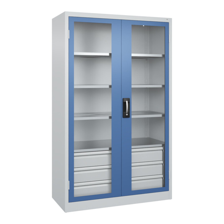 C+P Armoire lourde Acurado Pro 1950 × 1200 × 500 mm 7035/5023