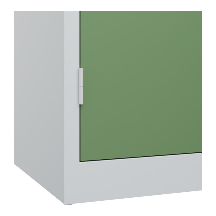 C+P Armoire lourde Acurado Pro 1950 x 1200 x 500 mm 7035/6011