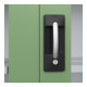 C+P Armoire lourde Acurado Pro 1950 x 1200 x 500 mm 7035/6011