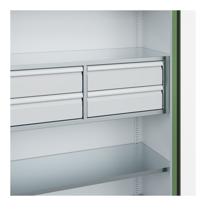 C+P Armoire lourde Acurado Pro 1950 x 1200 x 500 mm 7035/6011