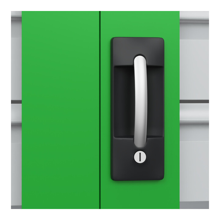 C+P Armoire lourde Acurado Pro 1950 x 1200 x 500 mm 7035/6037