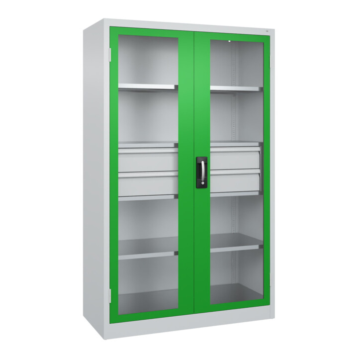 C+P Armoire lourde Acurado Pro 1950 x 1200 x 500 mm 7035/6037
