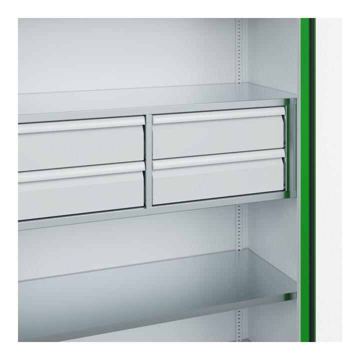 C+P Armoire lourde Acurado Pro 1950 x 1200 x 500 mm 7035/6037