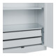 C+P Armoire lourde Acurado Pro 1950 x 1200 x 500 mm 7035/7035