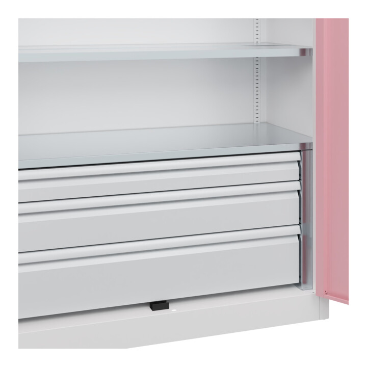 C+P Armoire lourde Acurado Pro 1950 x 1200 x 500 mm 9016/3015