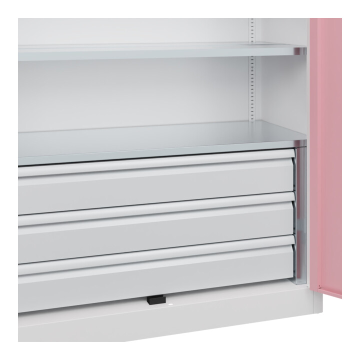 C+P Armoire lourde Acurado Pro 1950 x 1200 x 500 mm 9016/3015