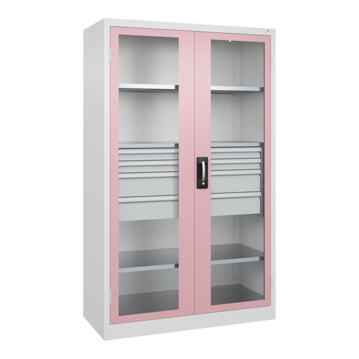 C+P Armoire lourde Acurado Pro 1950 x 1200 x 500 mm 9016/3015