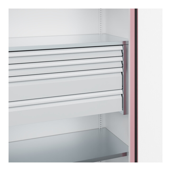 C+P Armoire lourde Acurado Pro 1950 x 1200 x 500 mm 9016/3015