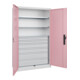 C+P Armoire lourde Acurado Pro 1950 x 1200 x 500 mm 9016/3015
