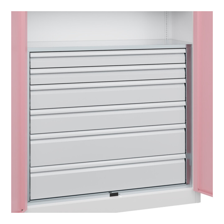 C+P Armoire lourde Acurado Pro 1950 x 1200 x 500 mm 9016/3015