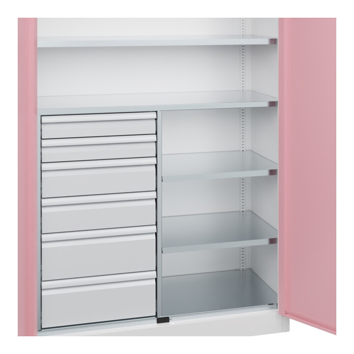 C+P Armoire lourde Acurado Pro 1950 x 1200 x 500 mm 9016/3015