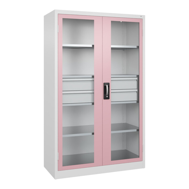C+P Armoire lourde Acurado Pro 1950 x 1200 x 500 mm 9016/3015