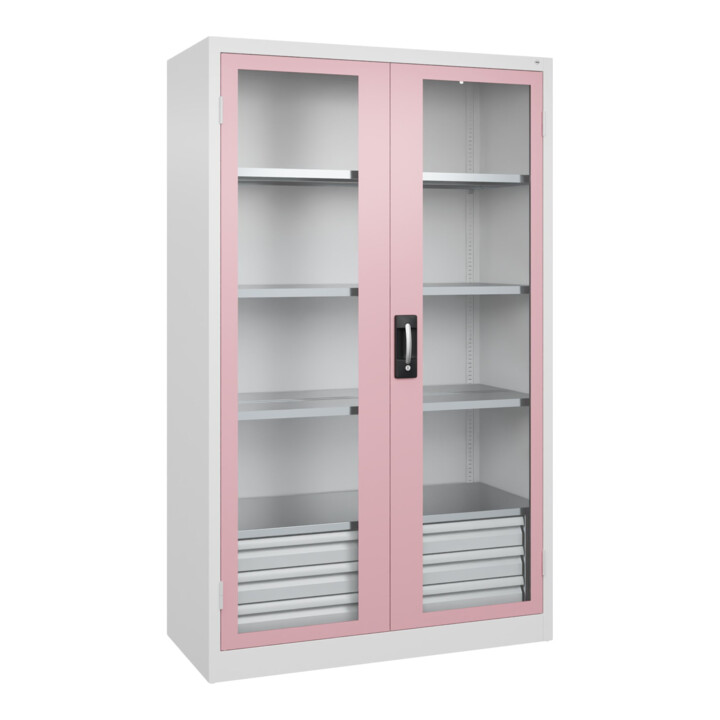 C+P Armoire lourde Acurado Pro 1950 x 1200 x 500 mm 9016/3015