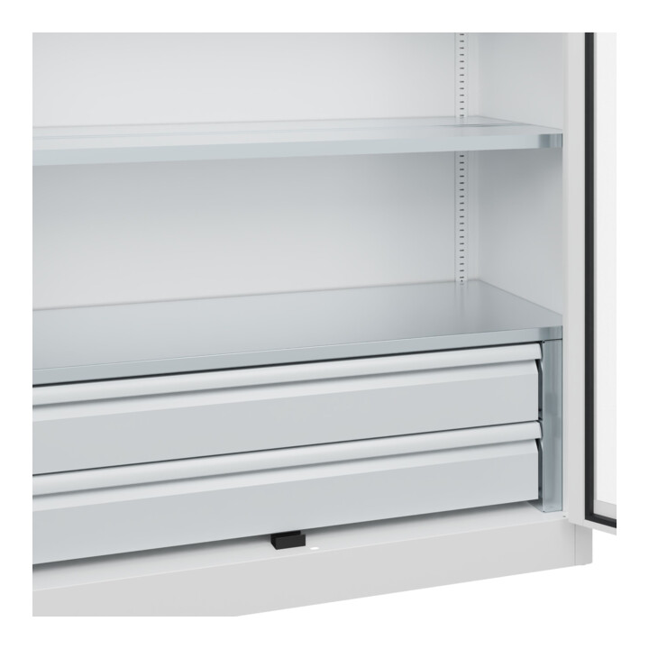 C+P Armoire lourde Acurado Pro 1950 x 1200 x 500 mm 9016/9016