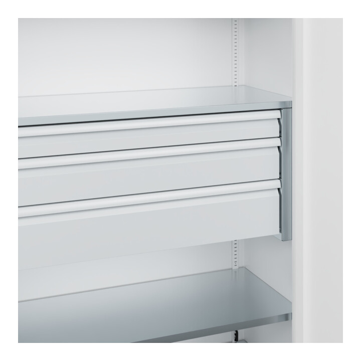 C+P Armoire lourde Acurado Pro 1950 x 1200 x 500 mm 9016/9016