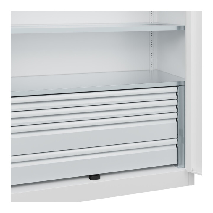 C+P Armoire lourde Acurado Pro 1950 x 1200 x 500 mm 9016/9016
