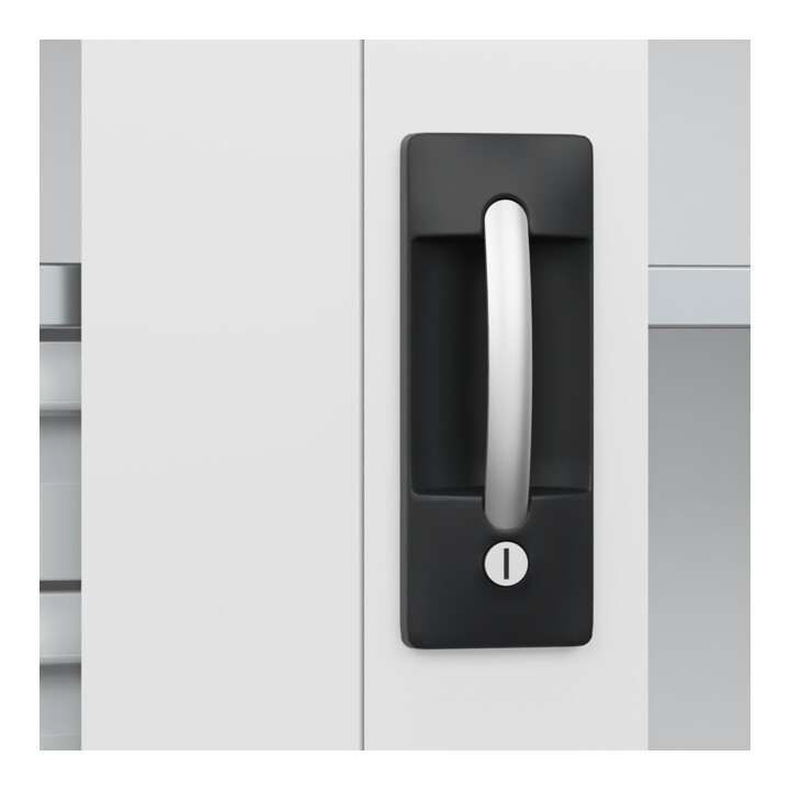 C+P Armoire lourde Acurado Pro 1950 x 1200 x 500 mm 9016/9016