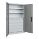 C+P Armoire lourde Acurado Pro 1950 x 1200 x 500 mm avec tiroirs