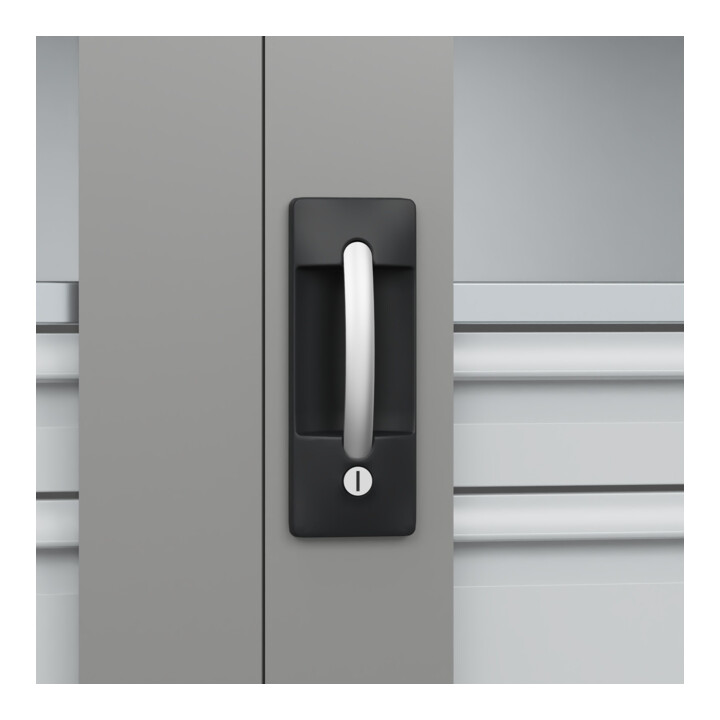 C+P Armoire lourde Acurado Pro 1950 x 1200 x 500 mm avec tiroirs
