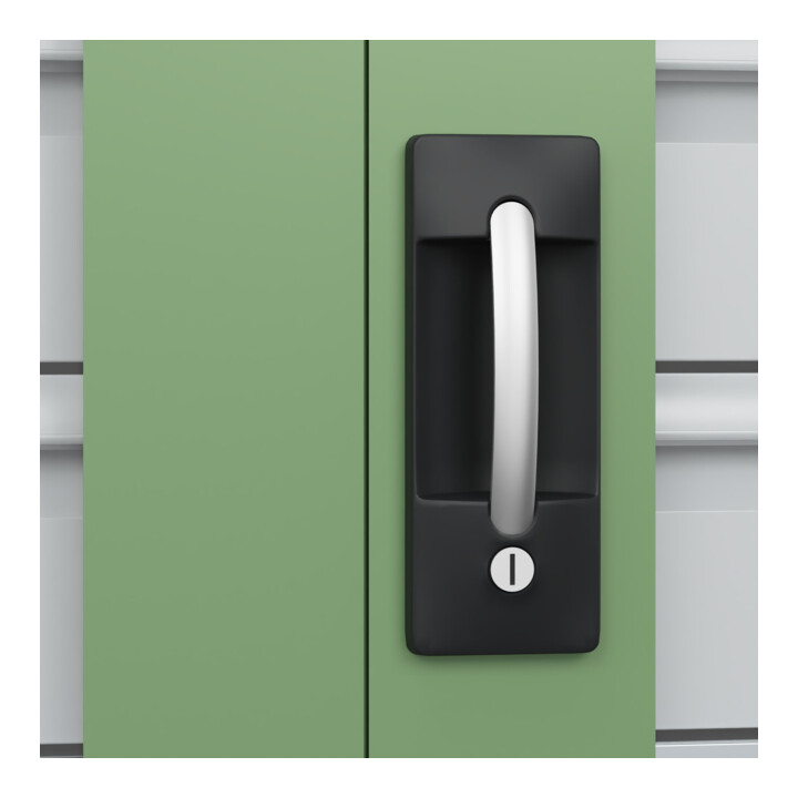 C+P Armoire lourde Acurado Pro 1950 x 1200 x 500 mm avec tiroirs