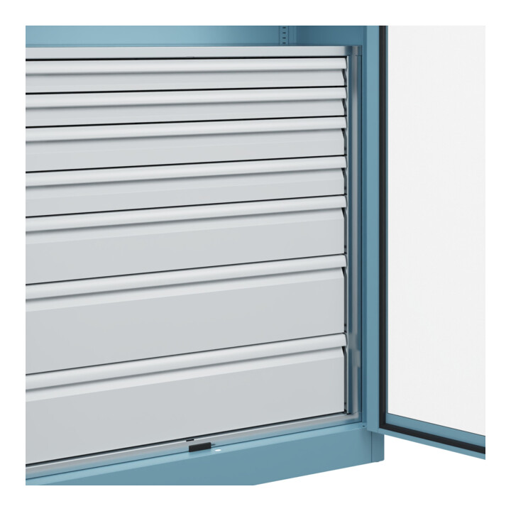 C+P Armoire lourde Acurado Pro 1950 x 1200 x 500 mm avec tiroirs
