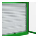 C+P Armoire lourde Acurado Pro 1950 x 1200 x 500 mm avec tiroirs