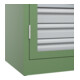 C+P Armoire lourde Acurado Pro 1950 x 1200 x 500 mm avec tiroirs