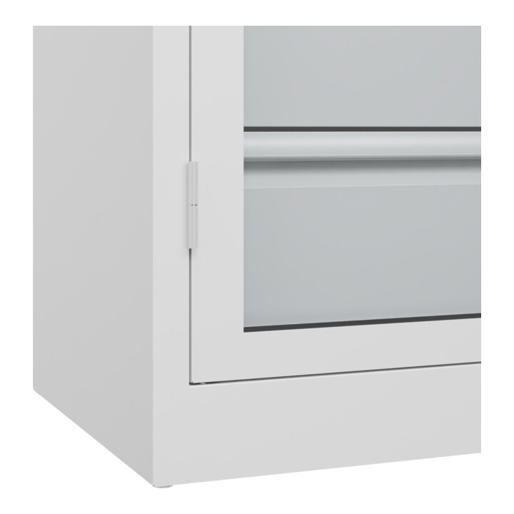 C+P Armoire lourde Acurado Pro 1950 x 1200 x 500 mm blanc