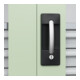C+P Armoire lourde Acurado Pro 1950 × 1200 × 500 mm blanc/vert
